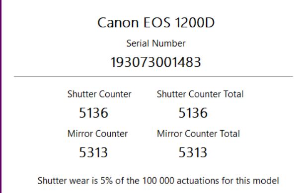 Canon EOS 1200D 18.0MP DSLR +18-55mm Low Shutter Count 5136 - Excellent