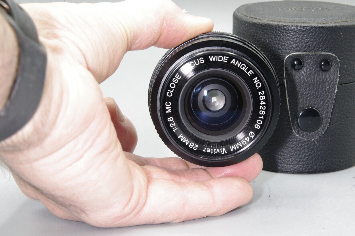 Vivitar 28mm F/2.8 Close Focus Lens - OM Mount - Excellent Condition
