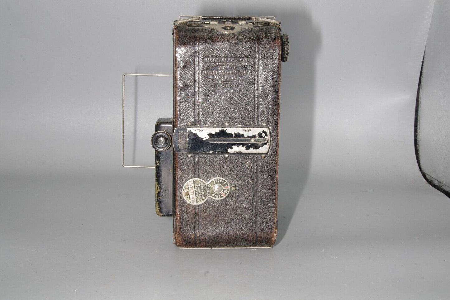 Early Model Ensign Autorange 20 Folding RangeFinder Camera with 100mm F/4.5 Lens