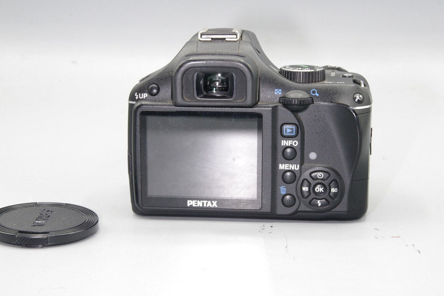 Pentax K-m 10.2MP DSLR with 18-55mm F/3.5-5.6 Lens -Low Shutter Count
