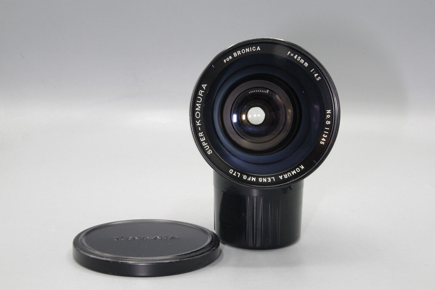 Super-Komura 45mm F/4.5 Lens - Bronica S Mount