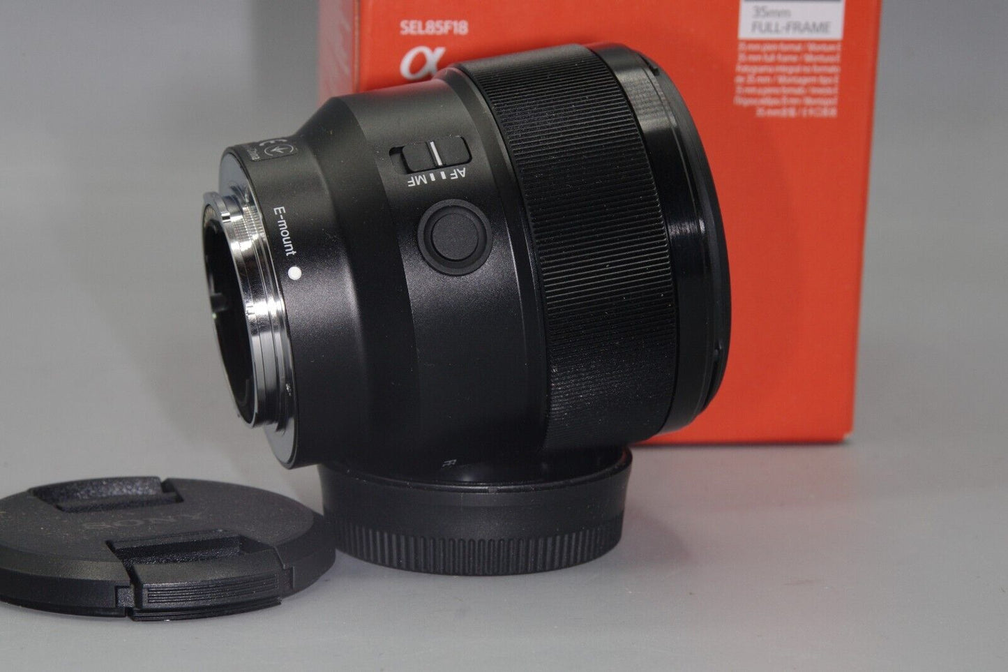 Boxed Sony FE 85mm F/1.8 SEL85F18 Full Frame E Mount Lens - Nr Mint