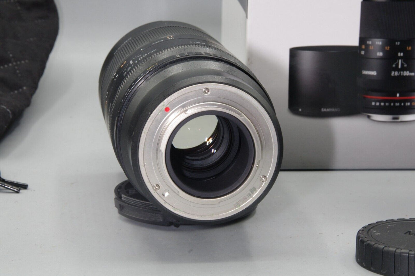Samyang 100mm F/2.8 ED UMC Macro Lens - Mint Boxed MFT M4/3 Mount