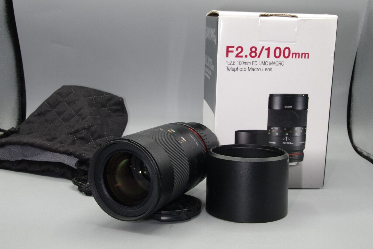 Samyang 100mm F/2.8 ED UMC Macro Lens - Mint Boxed MFT M4/3 Mount