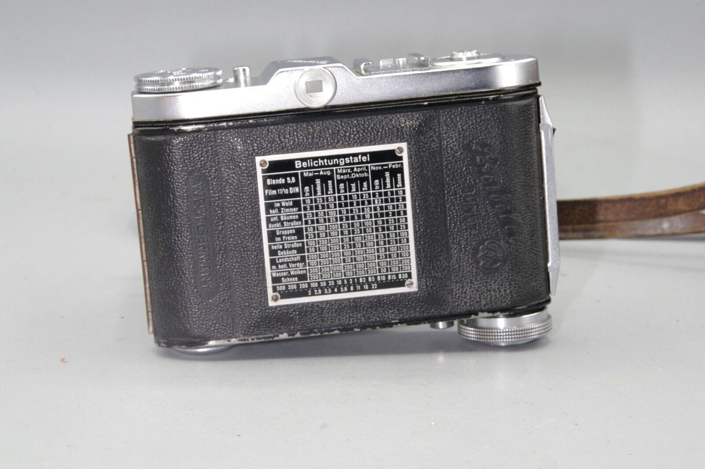 Balda Baldinette with Baltar 50mm F/2.9 Lens and Case