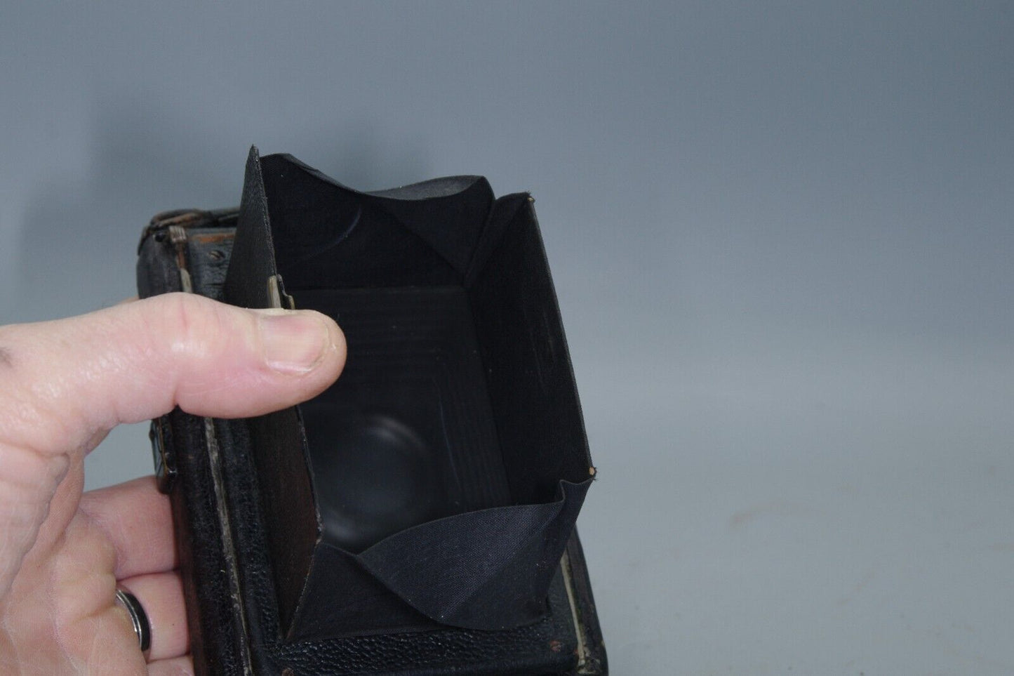 Kamera Werkstatten Folding Plate Camera with 105mm F/4.5 Lens and Black Bellows