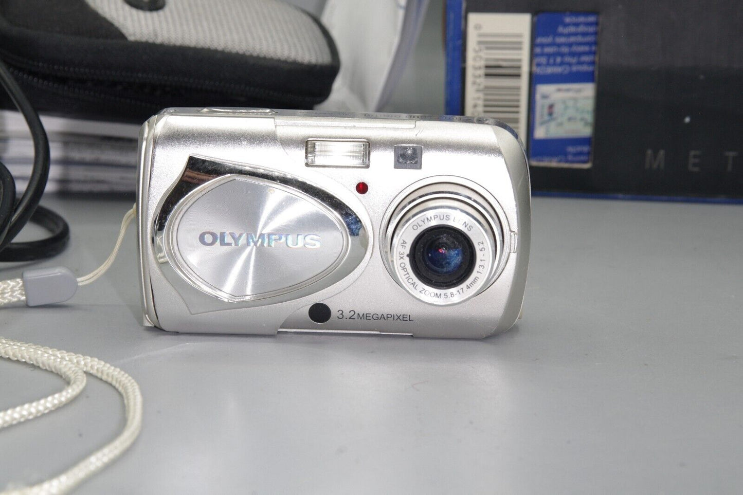Olympus MJU Digital 300 3MP 3X Zoom Digital All Weather Compact Camera - Boxed