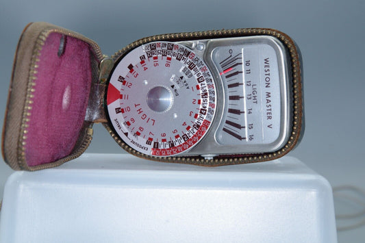 Vintage Weston Master V Lightmeter  with Case
