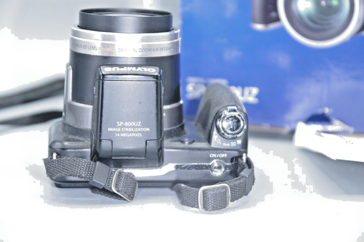 Olympus SP-800UZ 14MP 30X Zoom Digital Bridge Camera - Boxed