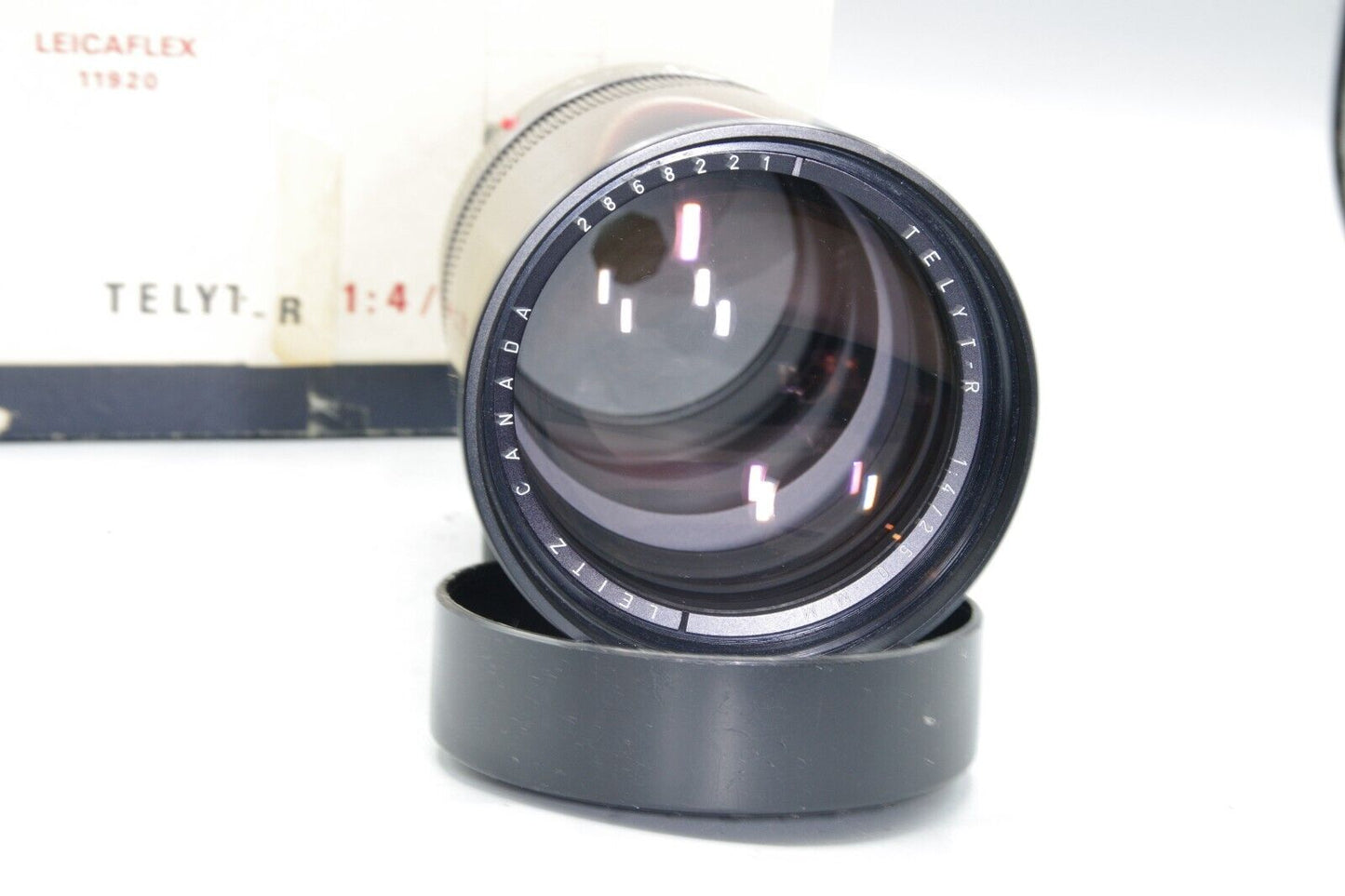 Leitz Canada Telyt-R 250mm F/4 Lens - Boxed - Very Nice
