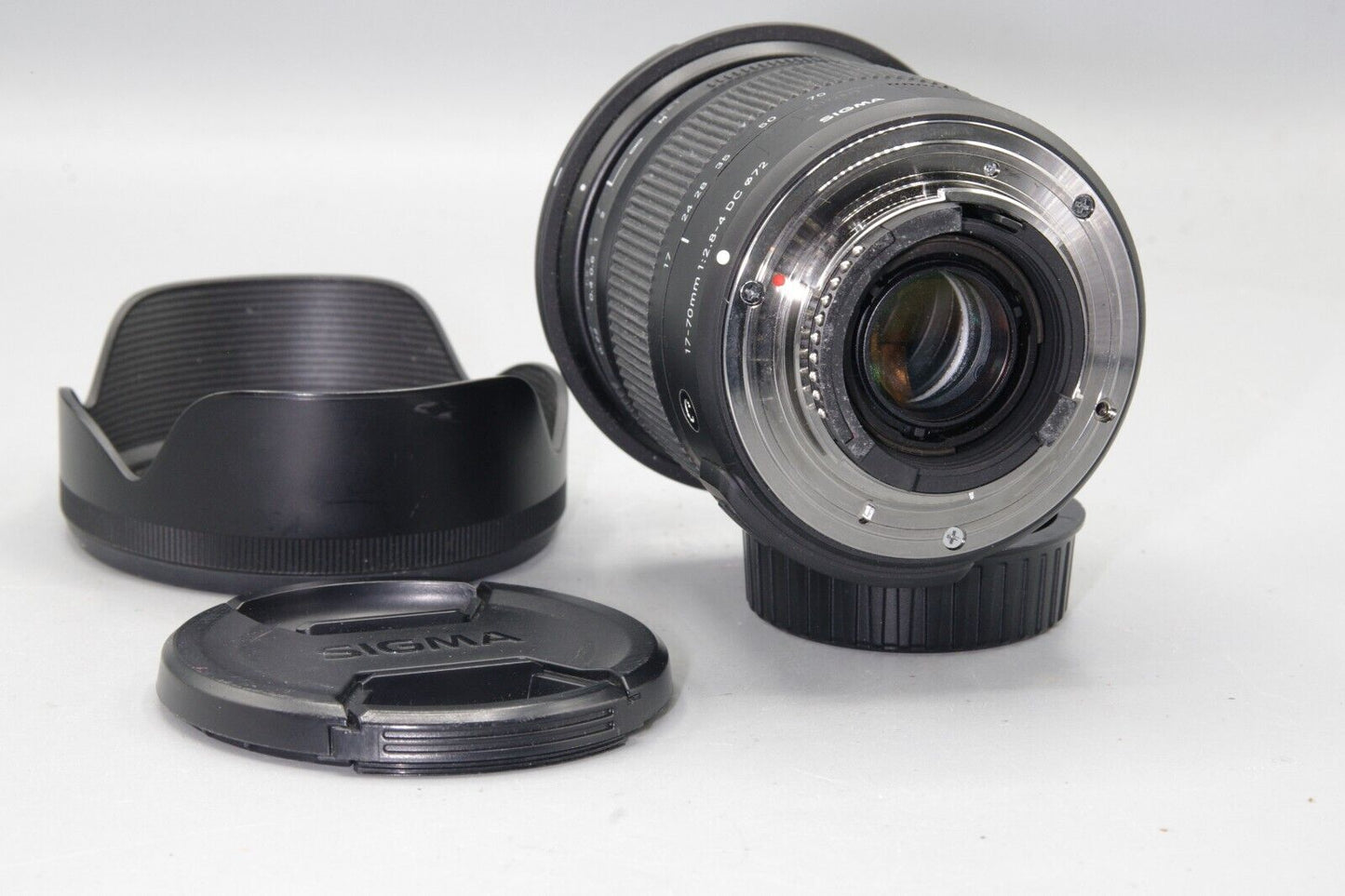 Sigma 17-70mm F/2.8-4 DC Autofocus Lens - Nikon F - Works but needs attention