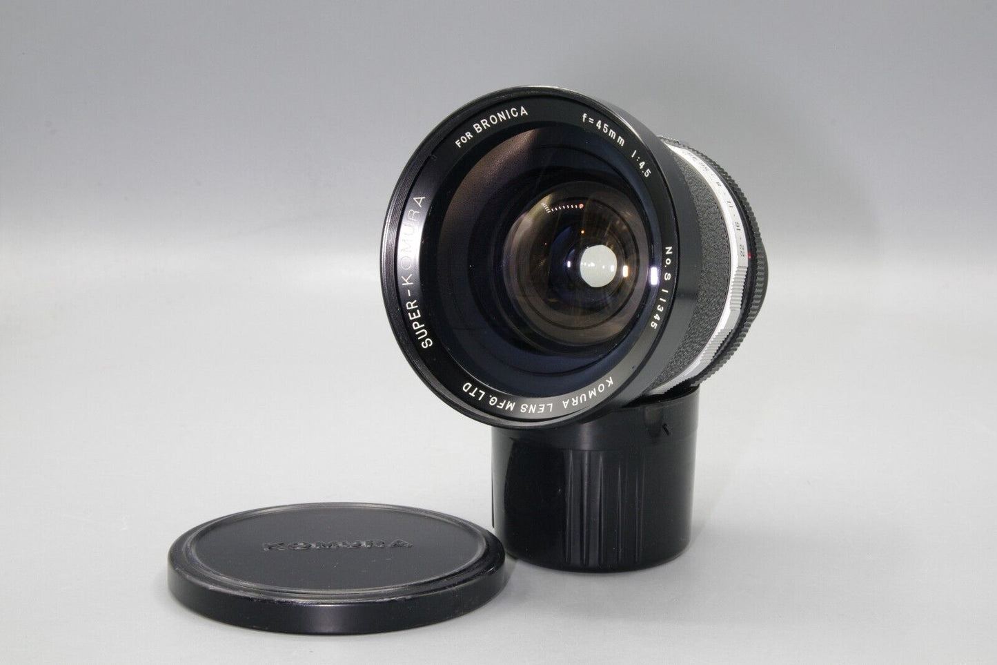 Super-Komura 45mm F/4.5 Lens - Bronica S Mount
