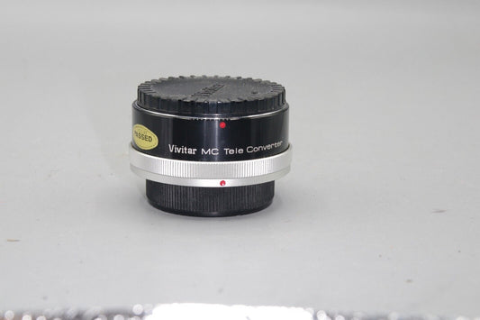 Vivitar MC 2X Teleconverter For Canon FD/FL Mount