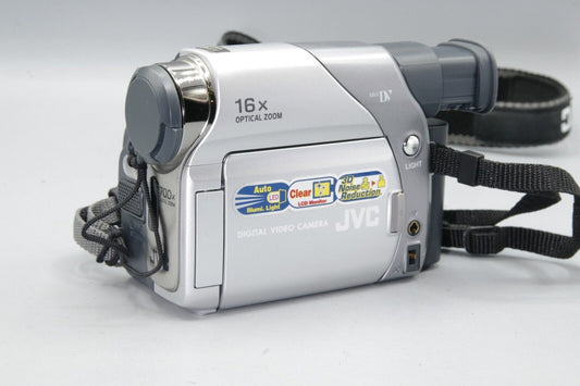 JVC GR-D23EK 16X Zoom Mini-DV Camcorder - Faulty