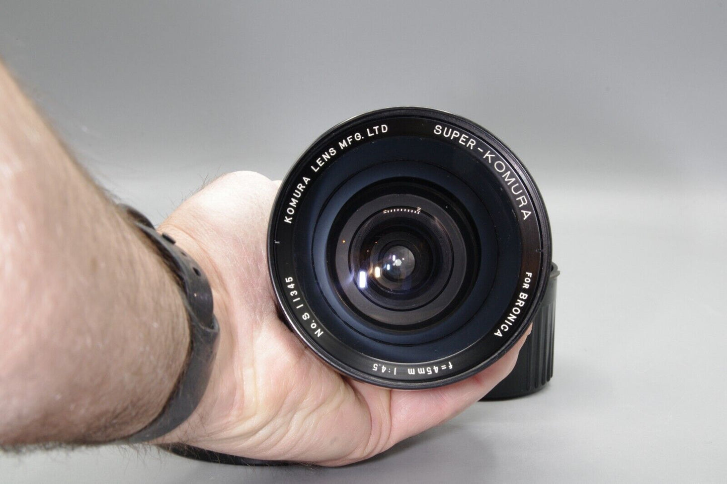 Super-Komura 45mm F/4.5 Lens - Bronica S Mount