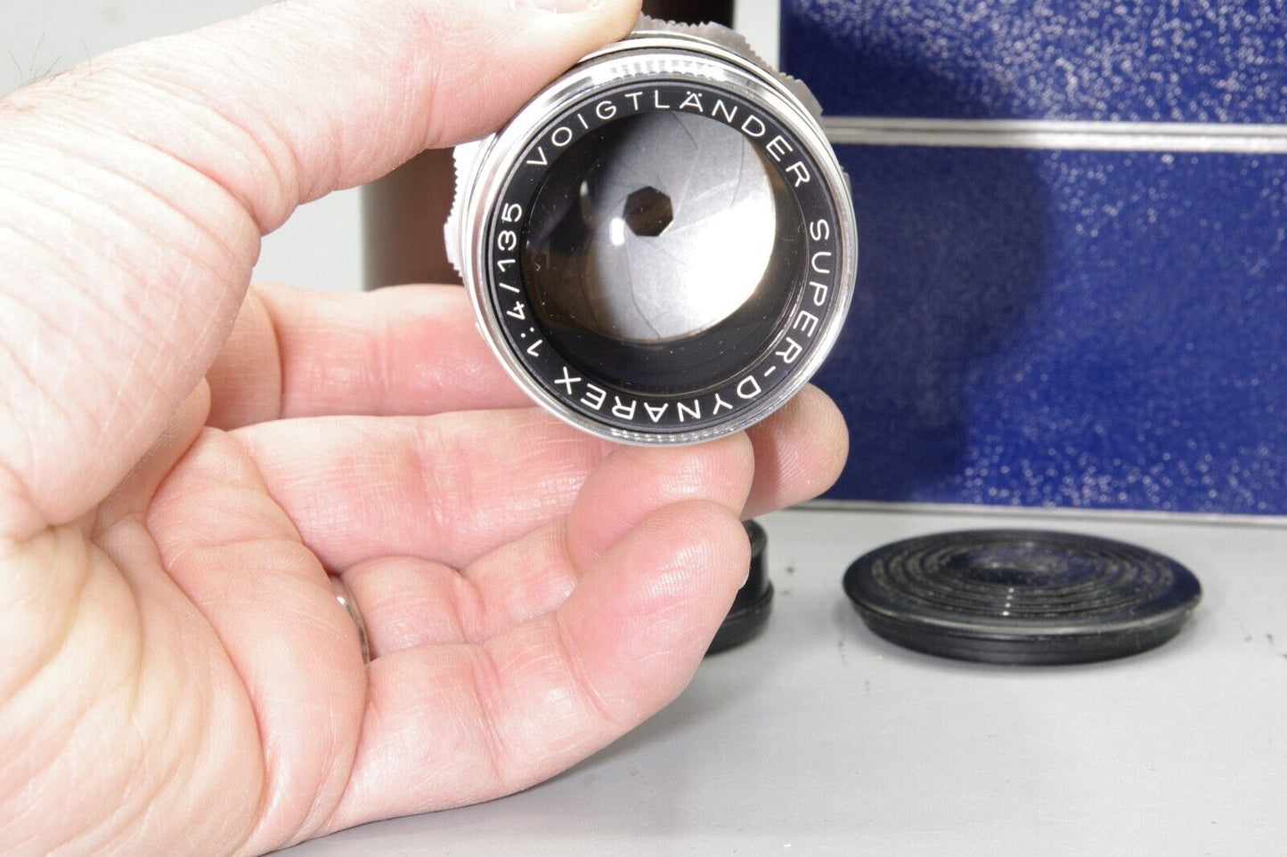 Voigtlander Super-Dynarex 135mm F/4 Lens - DKL for Bessamatic, Ultramatic