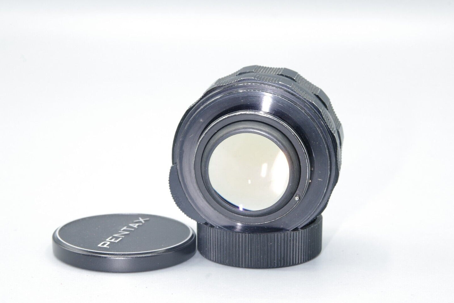 Asahi Super-Takumar 50mm F/1.4 Prime Lens - M42 Mount - with both caps.