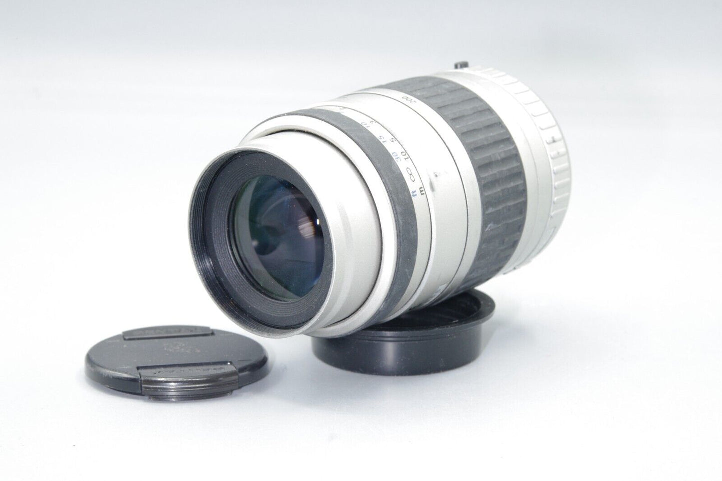 SMC Pentax-FA 80-200mm F/4.7-5.6 Silver Auto Focus Zoom with both caps - PKAF