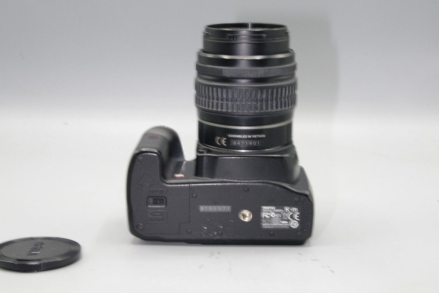 Pentax K-m 10.2MP DSLR with 18-55mm F/3.5-5.6 Lens -Low Shutter Count