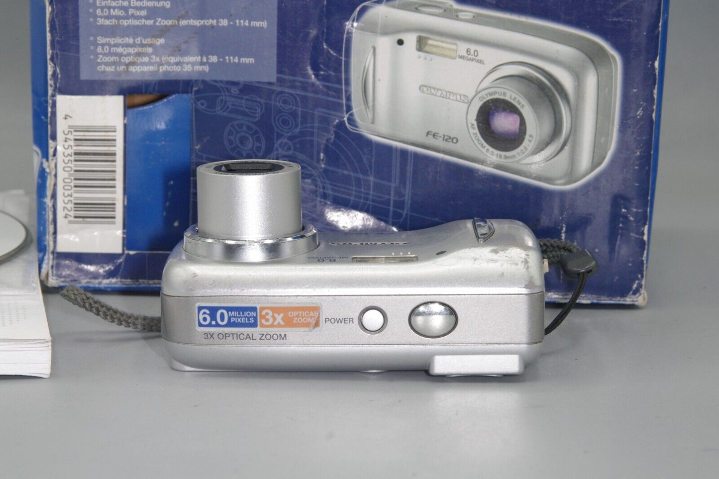 Olympus FE-120 6MP 3X Zoom Digital Compact Camera - Boxed