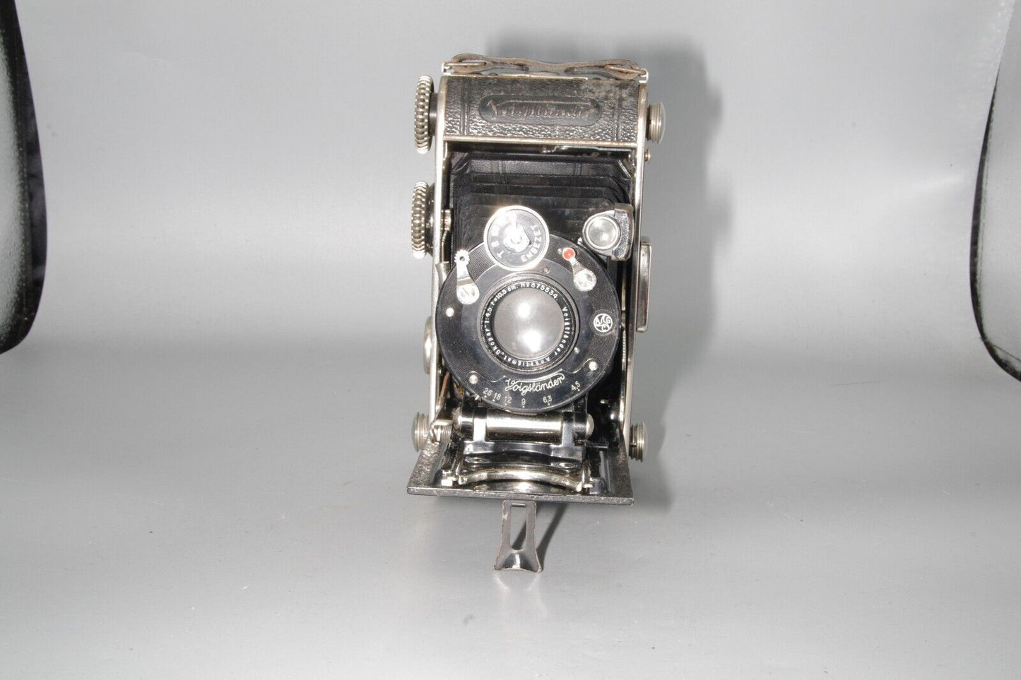 Voitlander Inos II 120 Folding Camera with Skopar 10.5cm 1:4.5 Lens