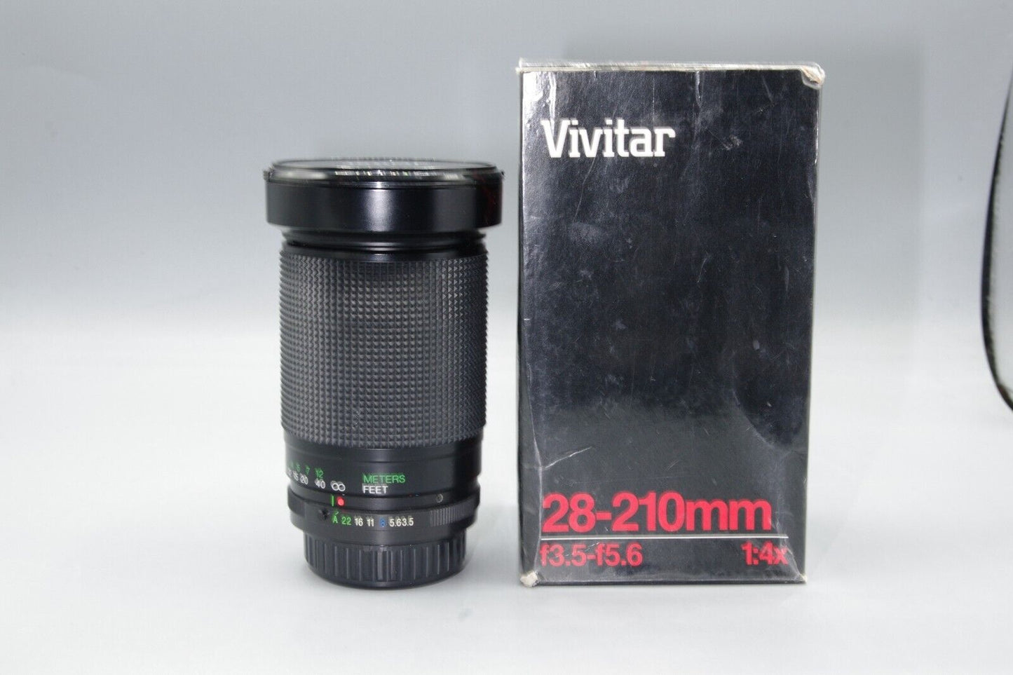 Boxed Vivitar 28-210mm F/3.5-5.6 Macro Zoom - Pentax KA Mount - Excellent