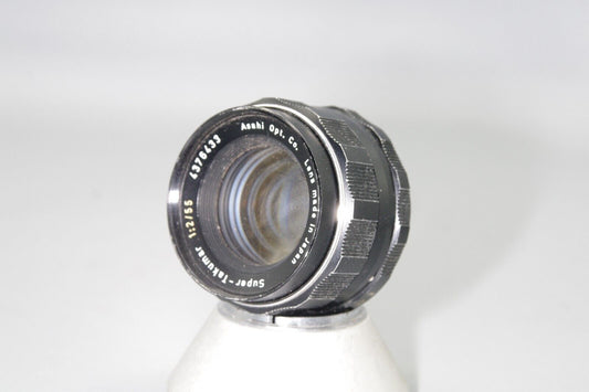 Asahi Super-Takumar 55mm f/2 M42 Lens – Very Good Condition