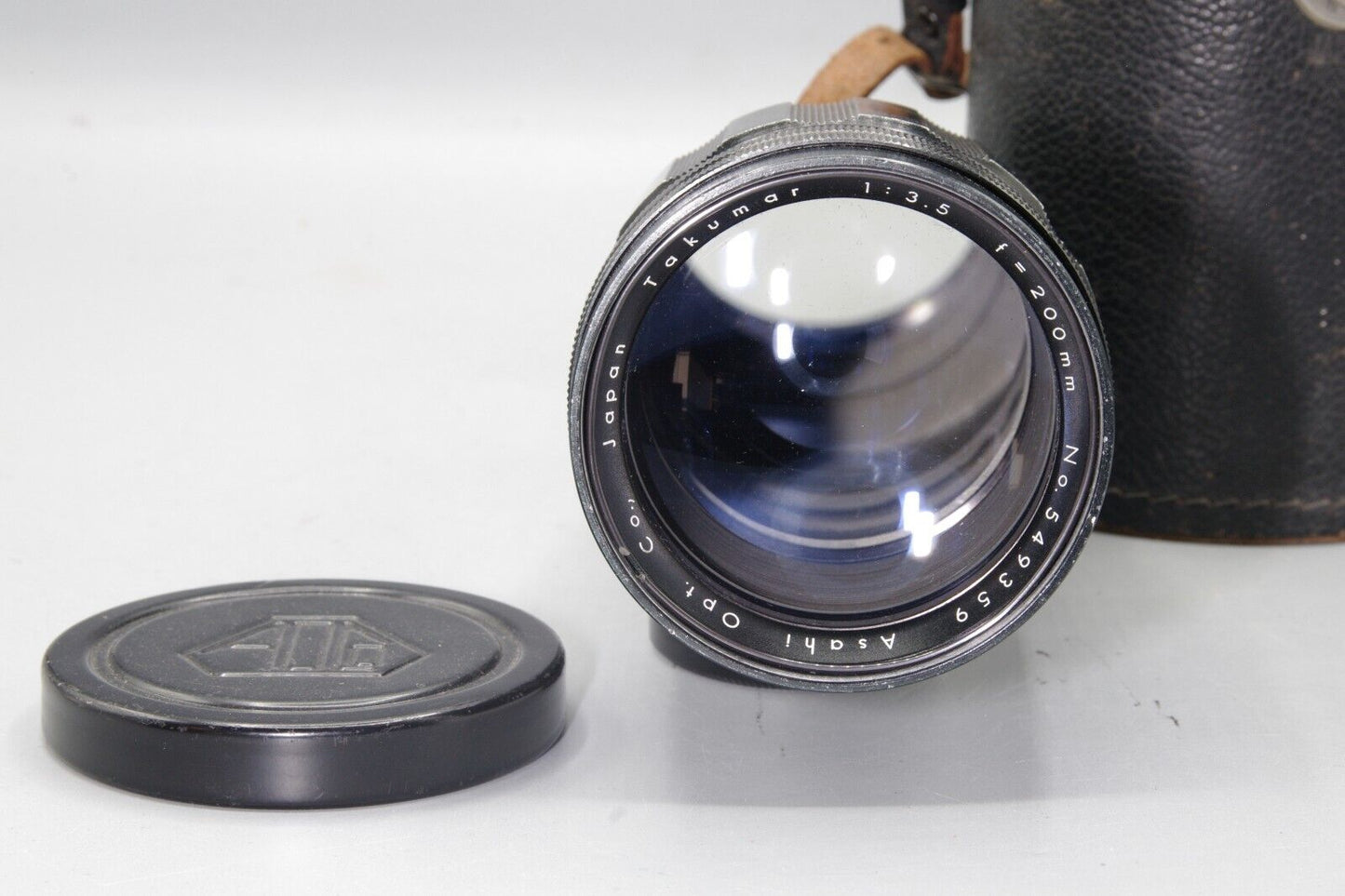Asahi Takumar 200mm F/3.5 Telephoto Lens with case - M42 Mount