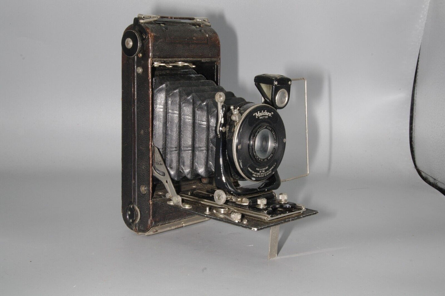 Early Model Ensign Autorange 20 Folding RangeFinder Camera with 100mm F/4.5 Lens