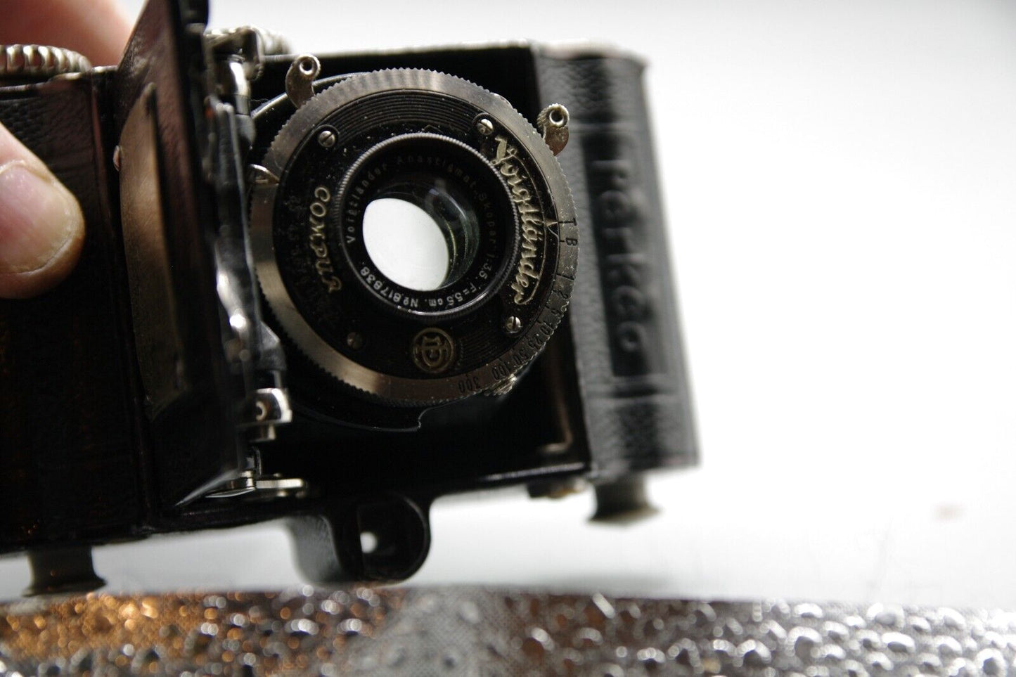 Voigtlander Perkeo Folding Camera with Skopar 5.5cm F/3.5 Lens