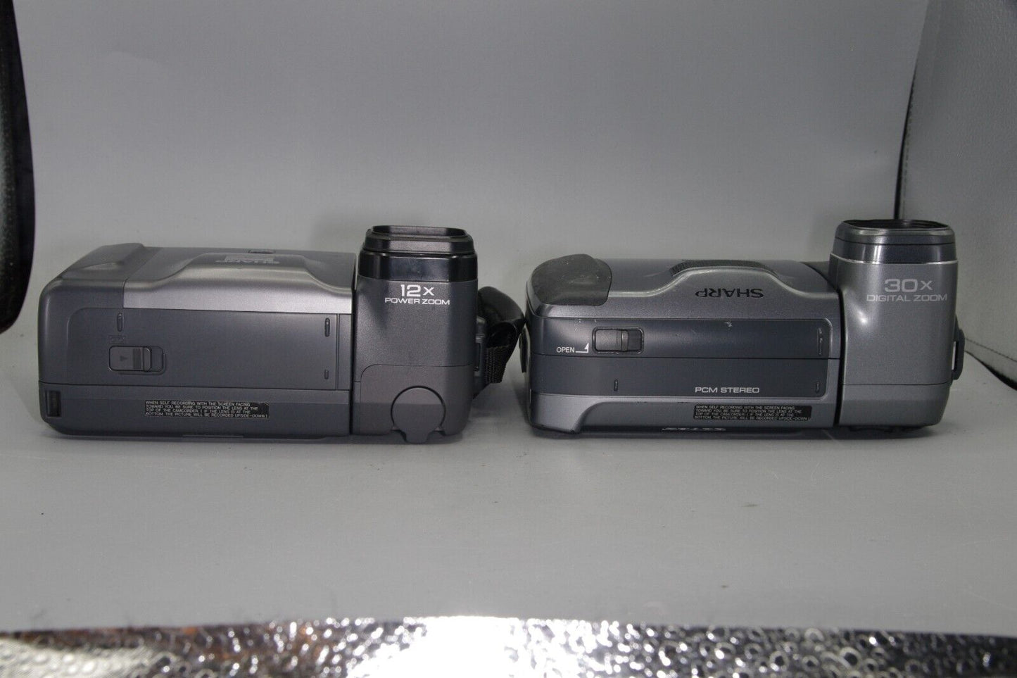 Sharp Viewcam Camcorders - VL-DC1 and VL-E66 - Untested