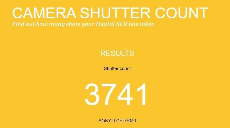 Sony Alpha A7 RIII 42.4MP Full Frame Mirrorless - Very Low Shutter Count 3741