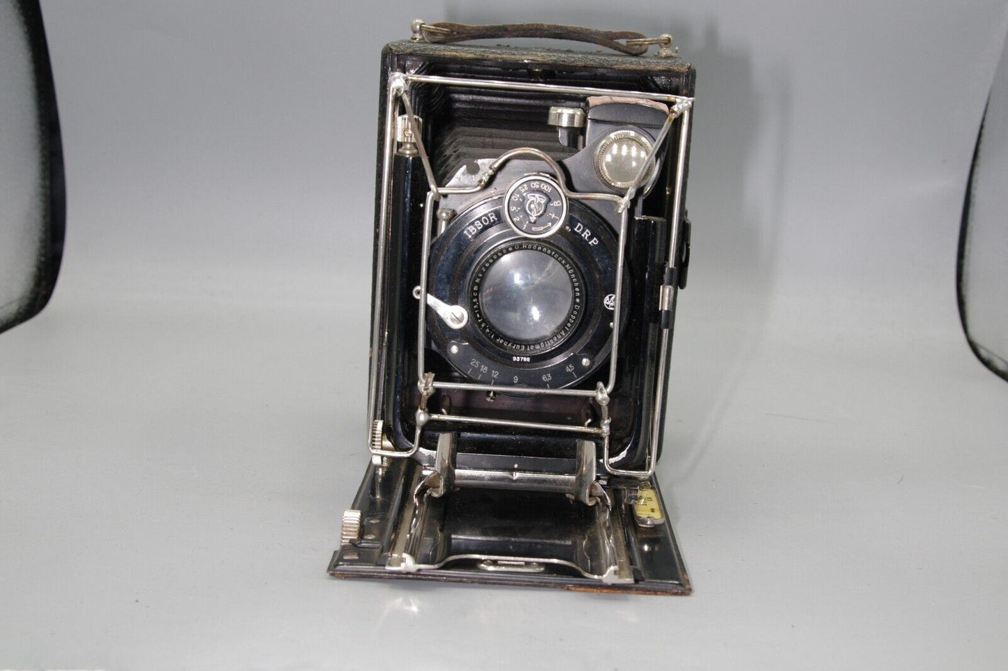 Welta Folding Plate Camera with 135cm F/4 Doppel Anastigmat Eurynar Lens