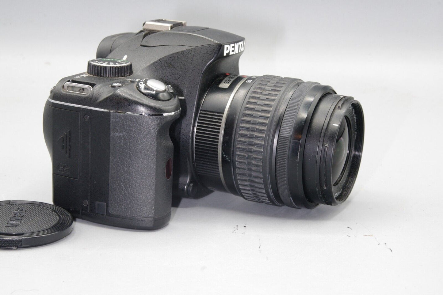 Pentax K-m 10.2MP DSLR with 18-55mm F/3.5-5.6 Lens -Low Shutter Count