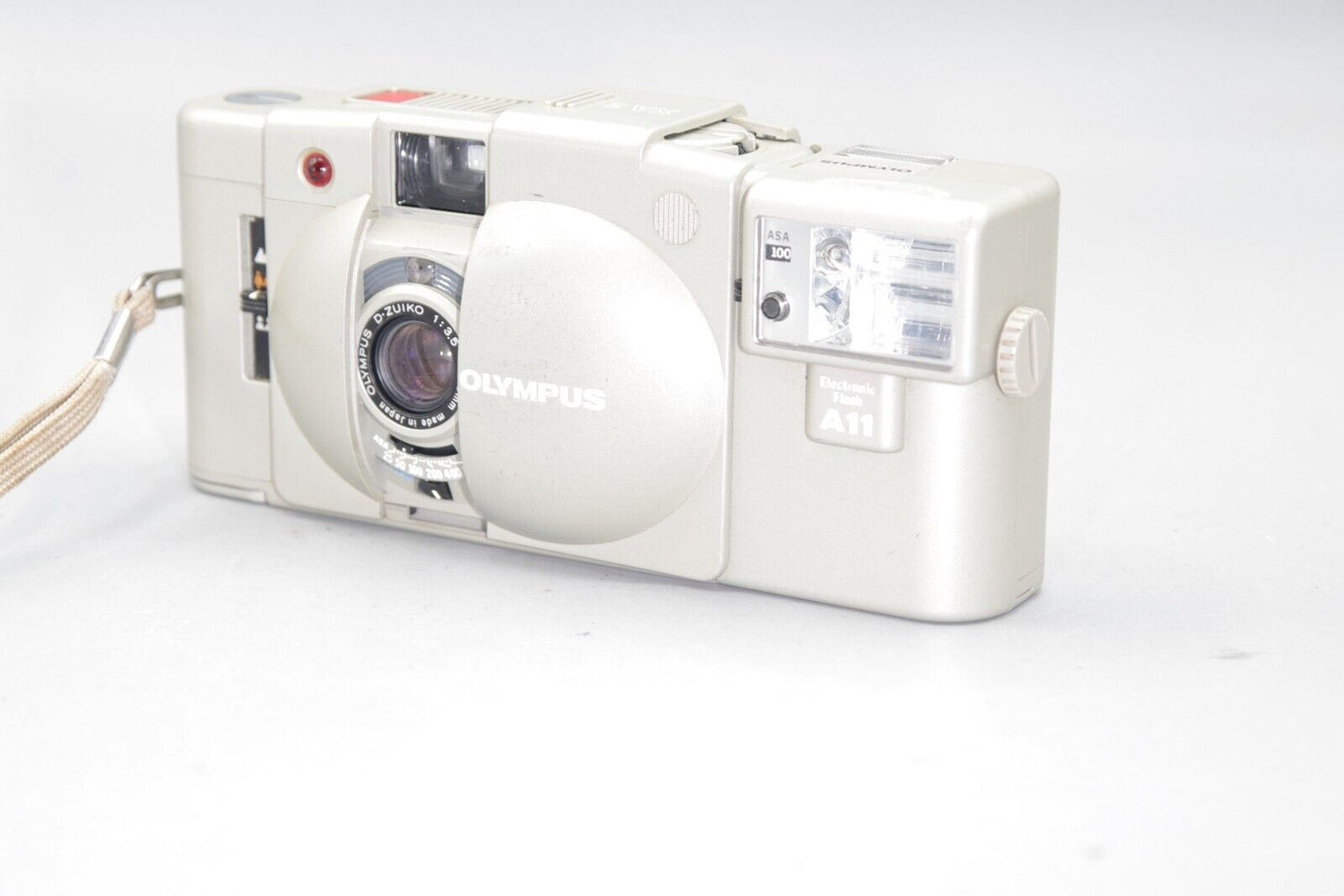 Olympus XA2  35mm Compact Camera with 35mm F/3.5 Lens in Rare Urban White