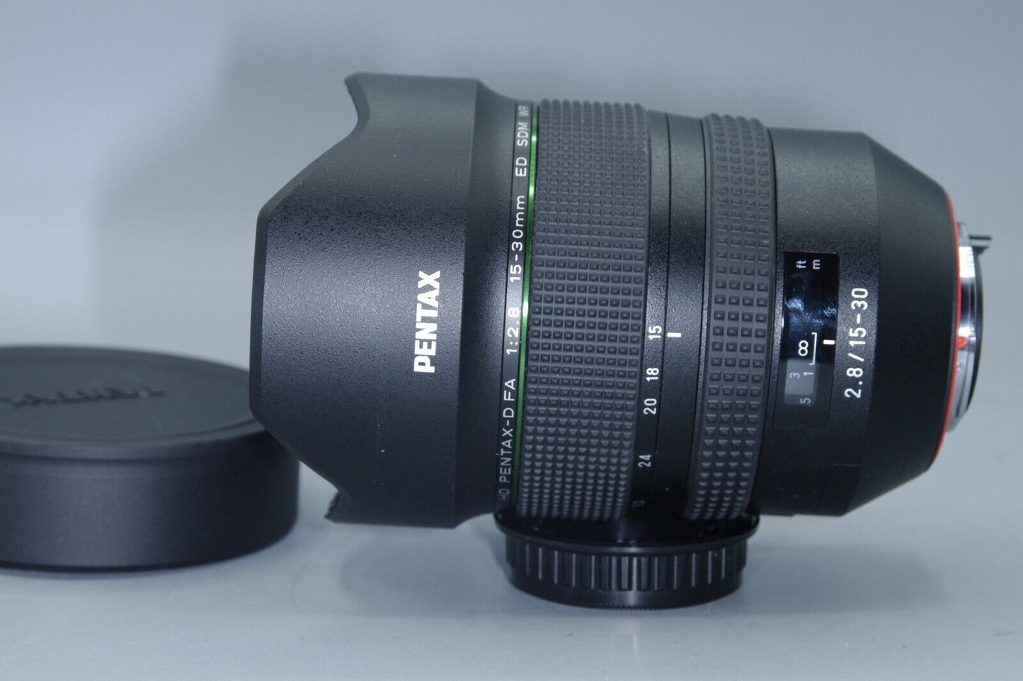 Pentax- D FA HD 15-30mm F/2.8 ED SDM WR Lens - Nr Mint with Caps and Hood