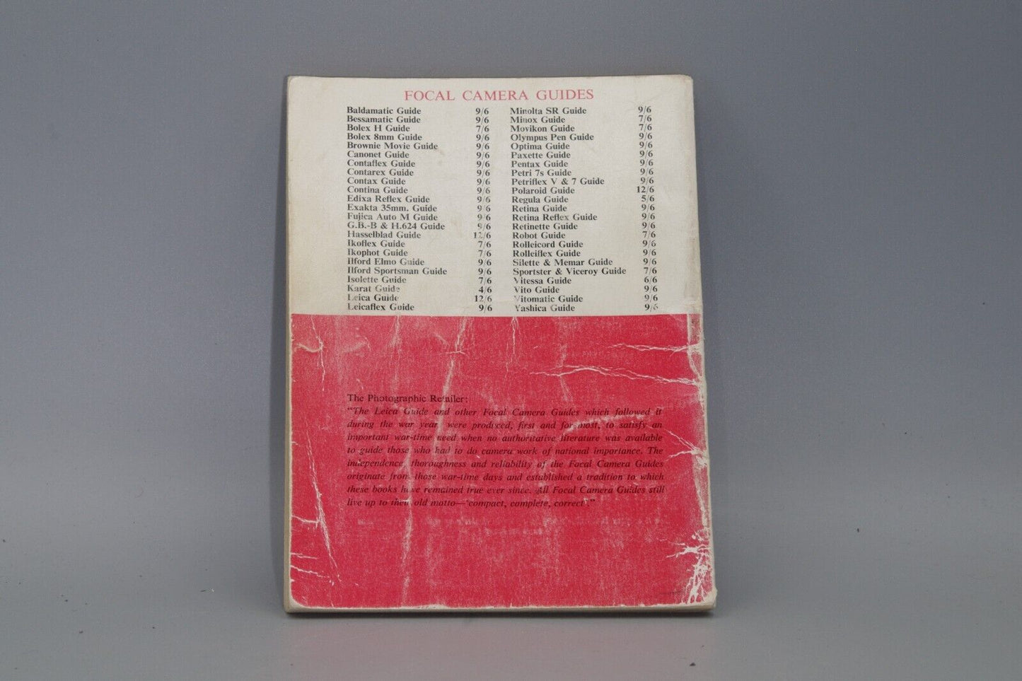 Leica Guide 39th Edition by W.D. Emanuel