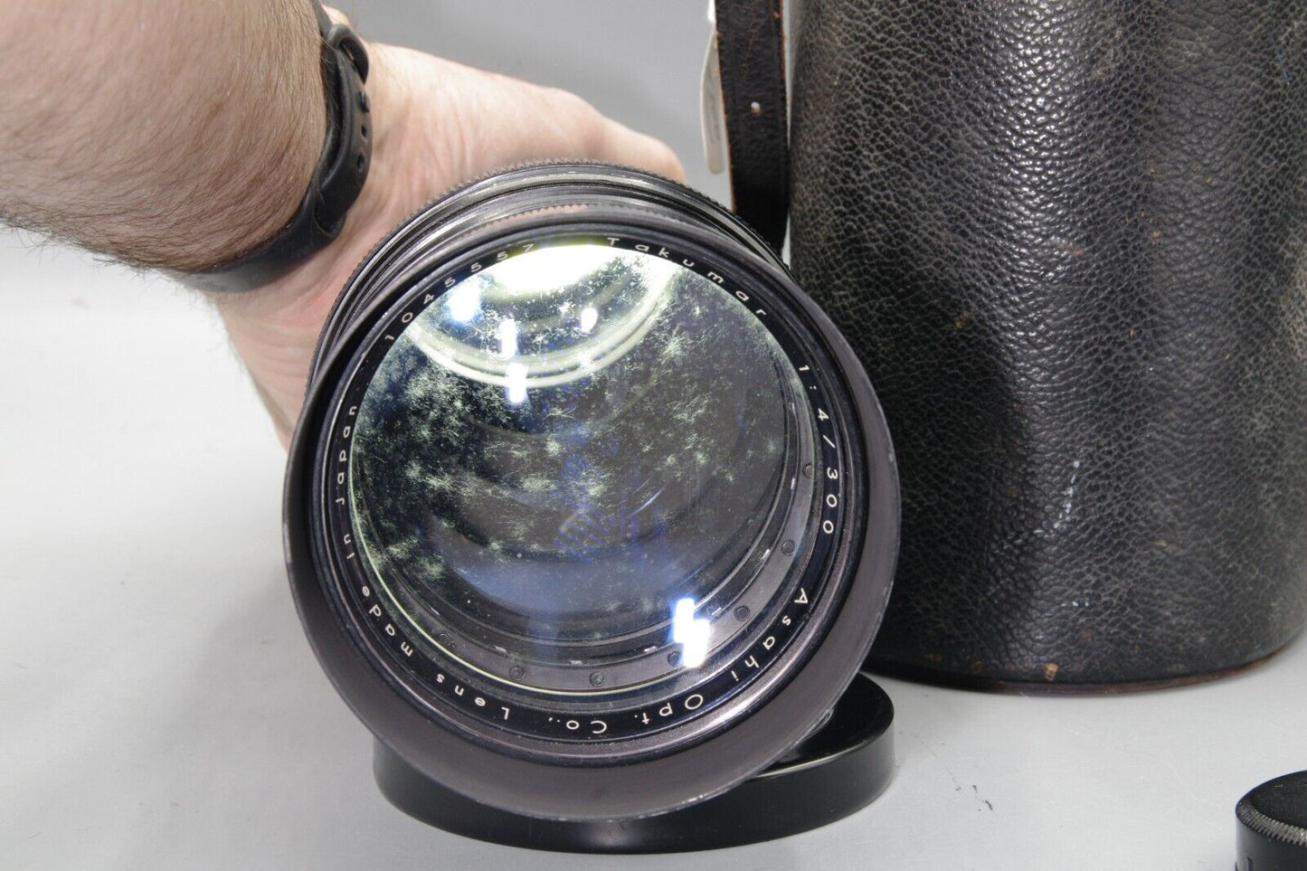 Asahi Takumar 300mm F/4 Telephoto Lens with case - M42 Mount