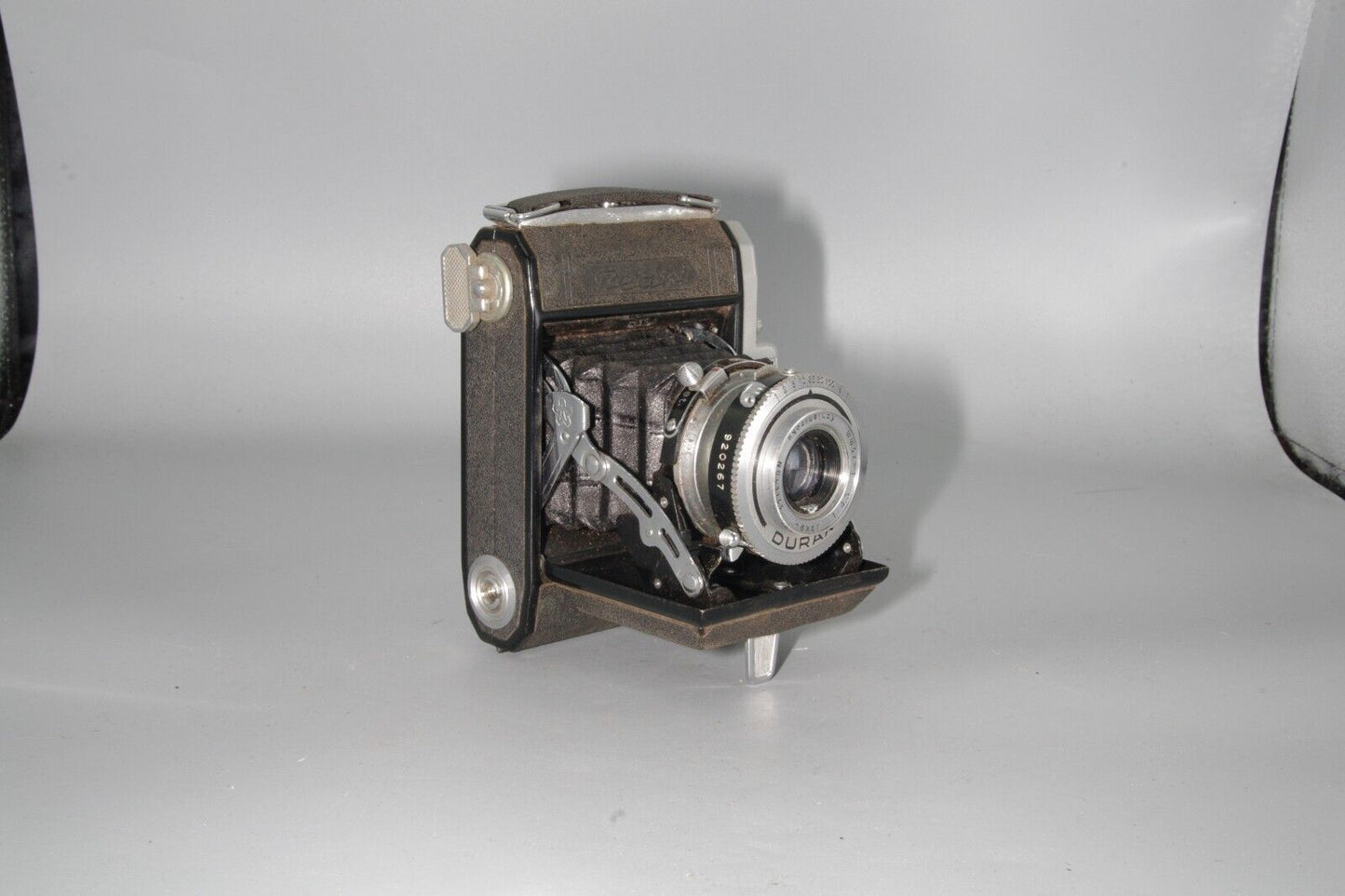 Konica Pearl Folding Camera with Hexar 75mm F/4.5 Lens