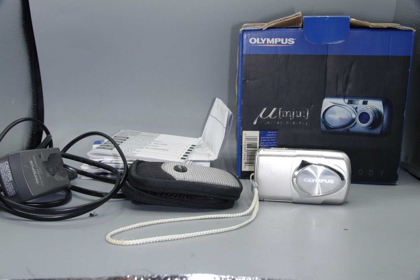 Olympus MJU Digital 300 3MP 3X Zoom Digital All Weather Compact Camera - Boxed