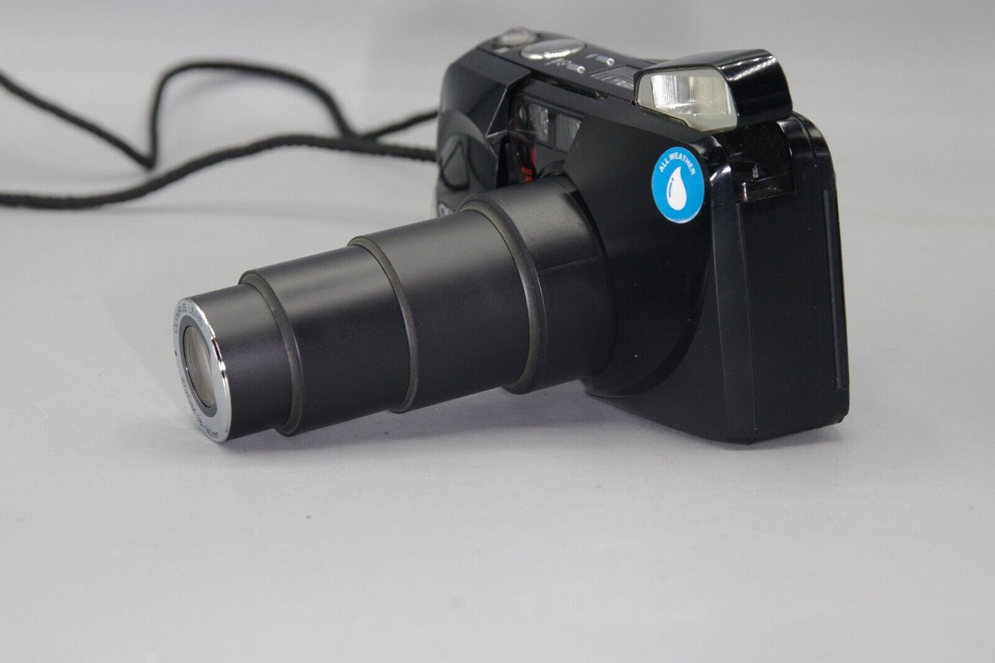 Olympus MJU Zoom 140 35mm Compact Camera with 38-140mm Lens & Case - Very Good