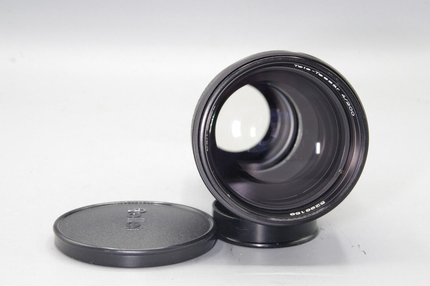 Carl Zeiss Tele-Tessar 200mm F/4 Lens - QBM Mount - Very Nice