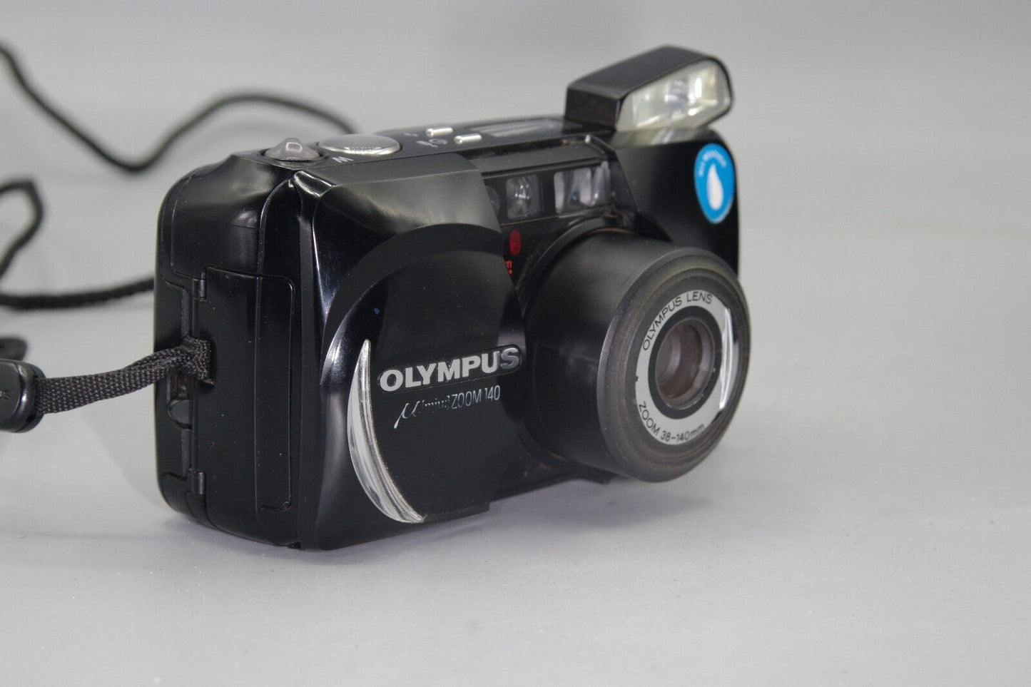 Olympus MJU Zoom 140 35mm Compact Camera with 38-140mm Lens & Case - Very Good