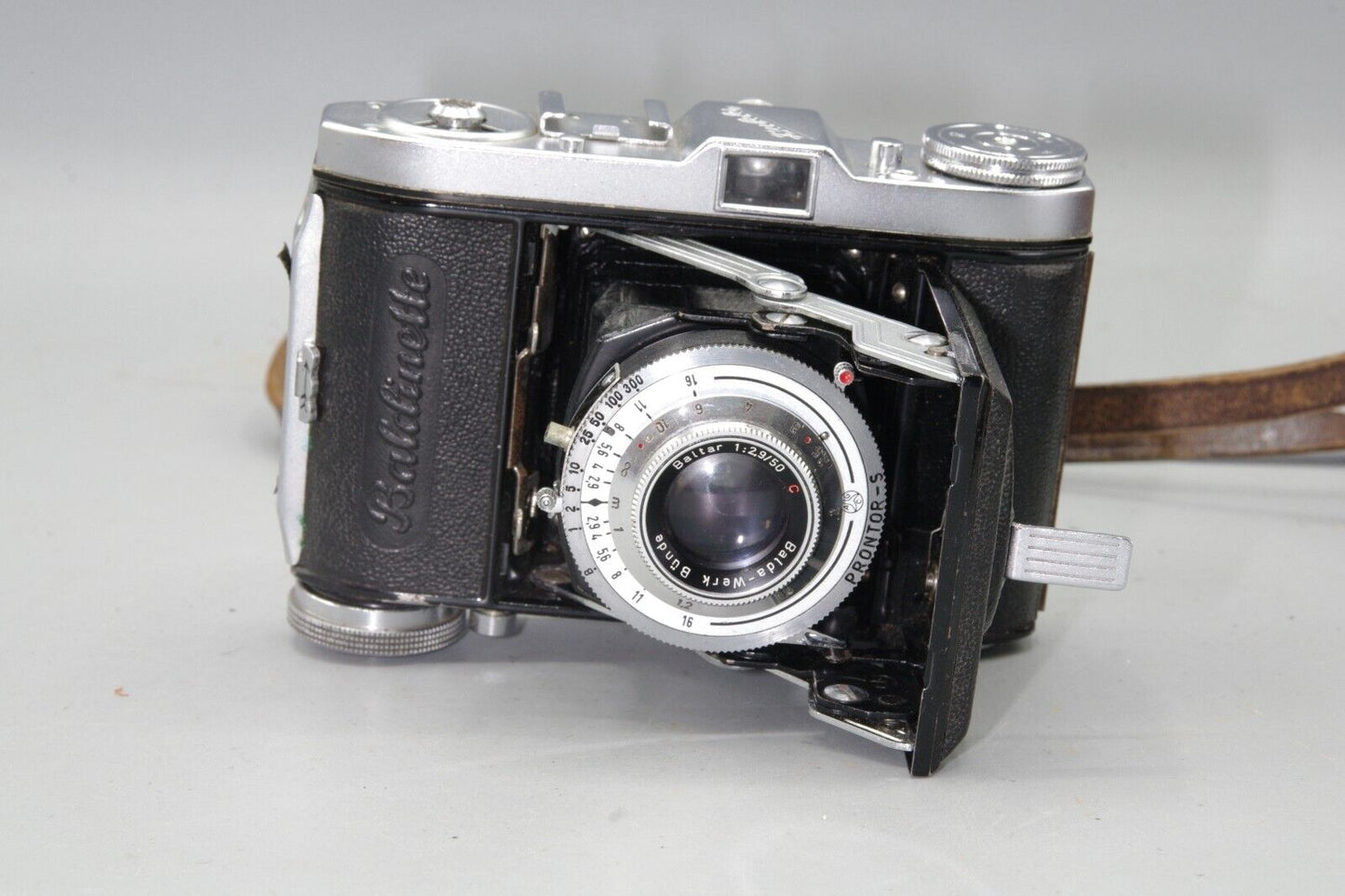 Balda Baldinette with Baltar 50mm F/2.9 Lens and Case