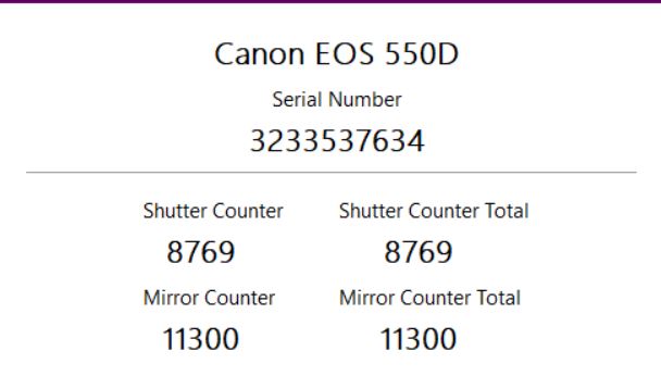 Canon EOS 550D DSLR + EF‑S 18‑55mm III Lens – 18MP – SC 8769 – VGC Kit