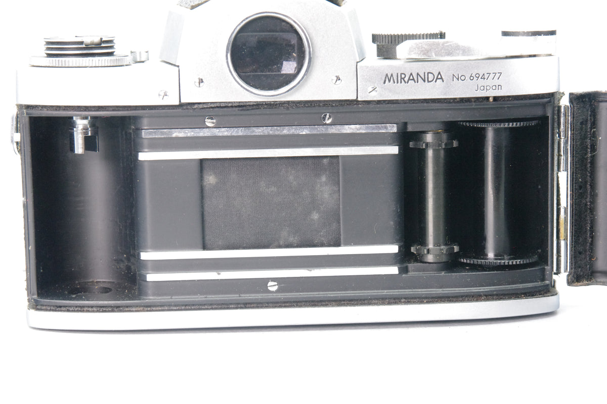 Miranda F 35mm SLR with 5cm f/1.9 Lens – Tested & Working