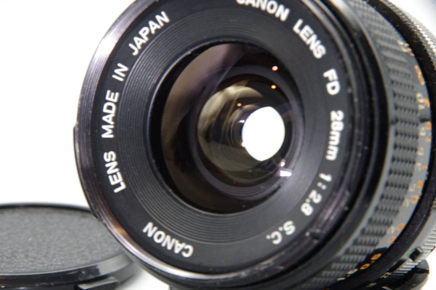 Canon FD 28mm f2.8 S.C. Wide Angle Lens Vintage Manual Focus
