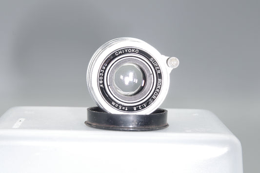 Chiyoko Super Rokkor 5cm f/2.8 Lens – Leica LTM L39, Vintage