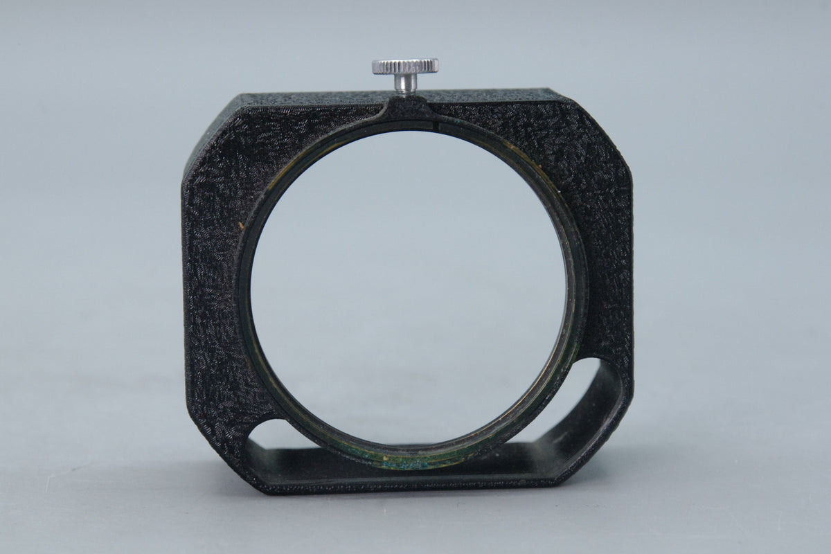 Leica Leitz Wetzlar Summarit Rectangular Lens Hood – Genuine – Very Good Condition