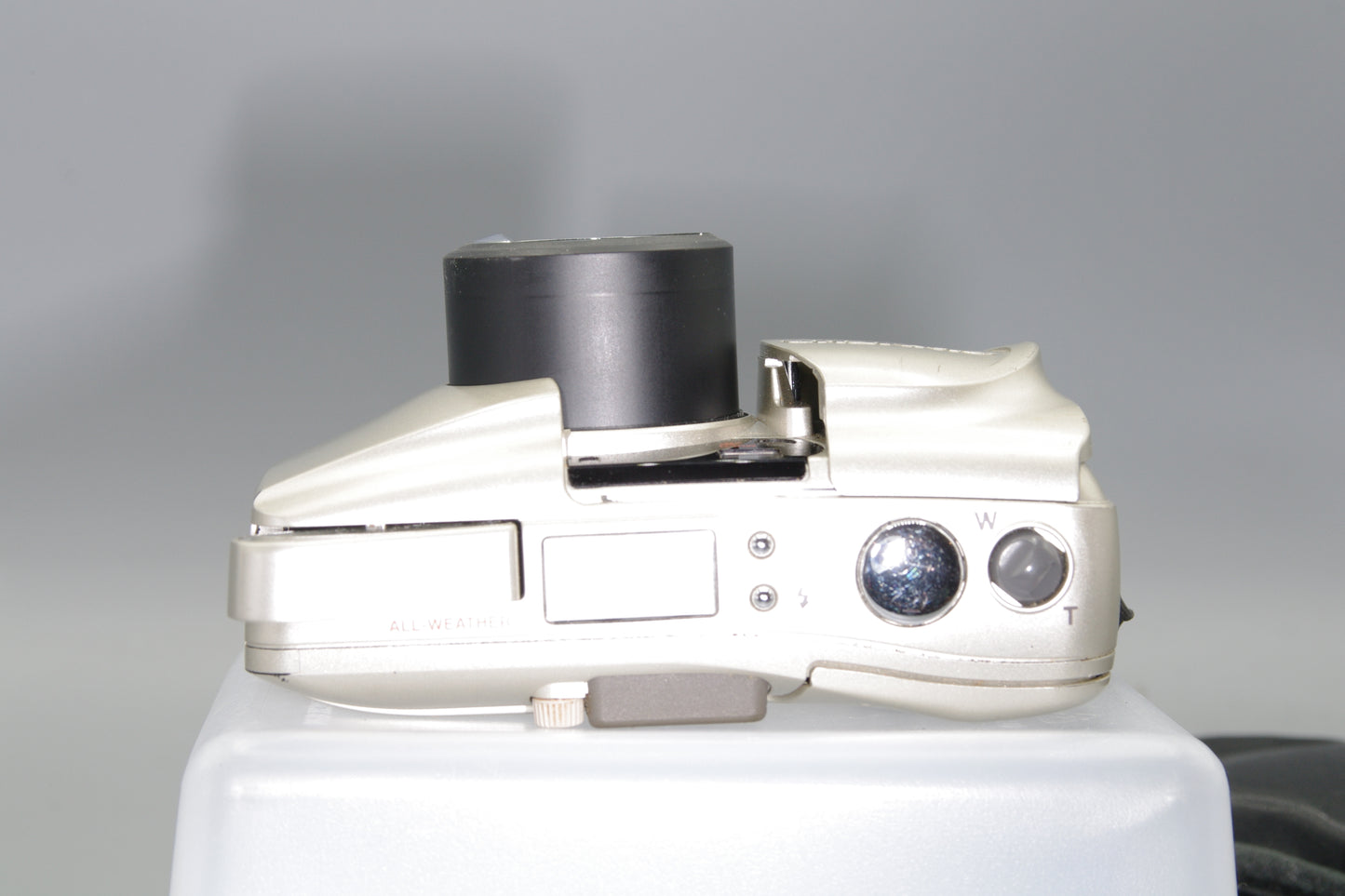 Olympus MJU Zoom 115 35mm Film Camera – Tested – Clean – Panorama Mode
